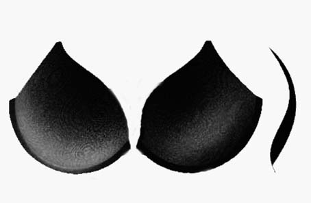 Push-up mellkosár levegővel töltött mellemelő résszel